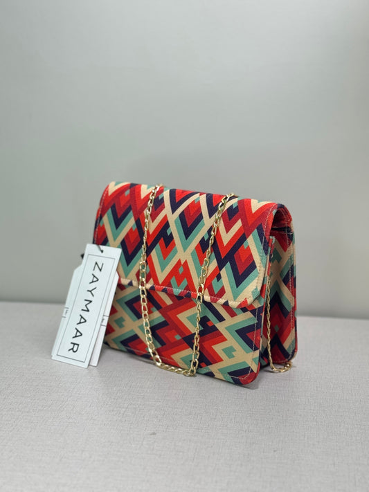 Cross Body Canvas Bag - E550